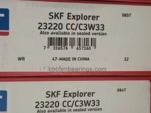 SKF 23220 CC/W33 Spherical roller bearings