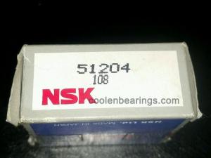 NSK 51204 Thrust ball bearings