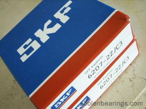 SKF 6207-2Z/C3 Deep groove ball bearing with shields