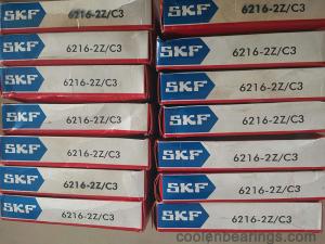 SKF  6216-2Z/C3  bearings