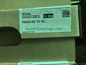 INA NK45/30-TV-XL Needle roller bearing